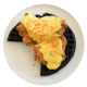 Charcoal Waffles with Fried Chicken
